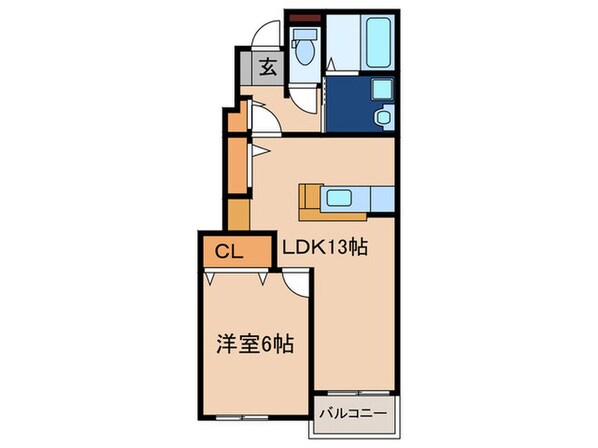 カーサ・セッテの物件間取画像